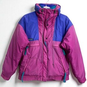 Columbia Y2K Vintage Vamoose 3-1 Ski Winter Outdoors Puffer‎ Jacket Size Medium